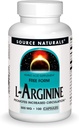 Fuente Naturales Forma libre L-Arginina, 500mg - 100 cápsulas