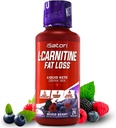iSatori L-Carnitine 1500, L-Carnitina líquida con acetil L-Carnitina, sabor mixto de Berry (24 serviendo) & Malibu Beach Flavor (24 serviendo)