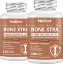 NuBest Bone Xtra Plant-Based Bone Strength Formula with Calcium, Magnesium from Marine Algae, Phosphorus, Vitamin C, K2, D3 ← Immunity & Maximum Calcium Aborption  Pack 2