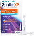 Soothe XP Preservative Free Eye Drops, Xtra Protection Lubricating Eye Drops for Dry Eyes, Relieves Irritation &amp; Protects Against Tear Loss, Advanced Dry Eye Therapy, Single Use Vials, 30 Count