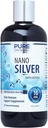 Puro Nano Silver Spray 16oz Refill Silencio 10 PPM Daily Immune Support Suplemento ← Fácilmente Absorbed Colloidal Nano Silver Spray ← Solución Probiótica-Friendly Silver