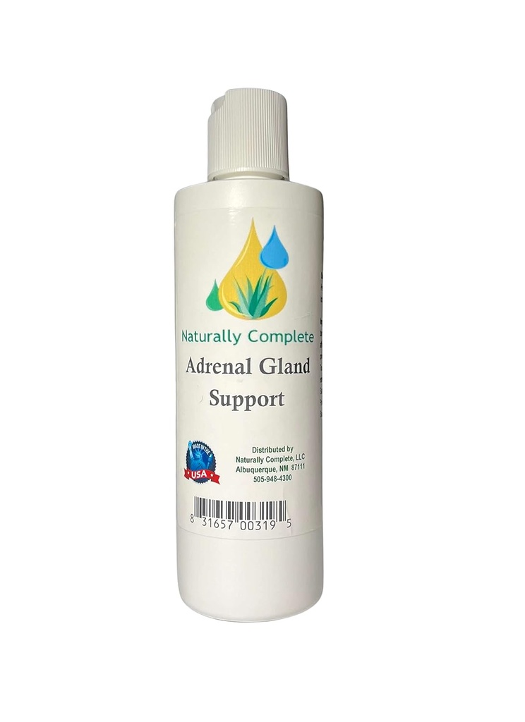 Adrenal Gland Support Lotion 8 oz Bottle ← Non-GMO Silencio No Soy ← Inscentivado en Estados Unidos