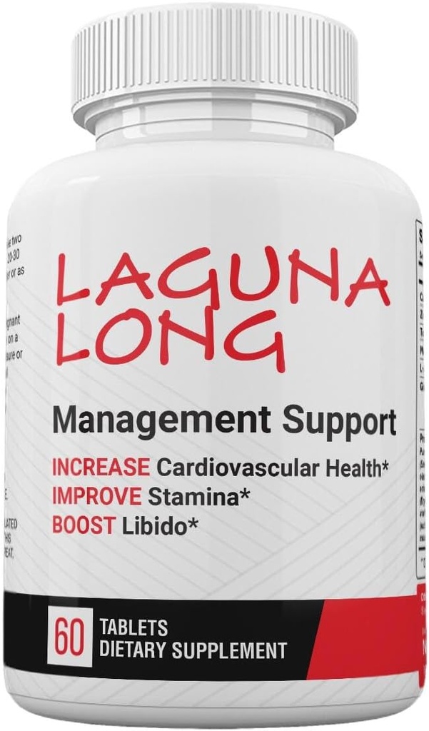 Zonata Laguna's Long Dietary Supplements for Men, Laguna Naturally Enhance Performance, Laguna Long Endurance, and Energy Levels, Natural Formula to Sustain Energy & Performance Levels (60 Tablets)