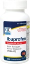 Elección de calidad Ibuprofen 200mg. Tablet 500-Count Botella de plástico