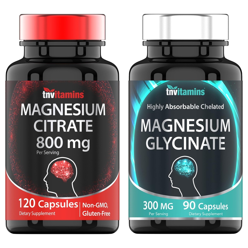 Magnesium Glycinate & Magnesium Citrate