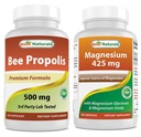 Best Naturals Bee Propolis 500 mg &amp; Magnesium Glycinate 425 mg