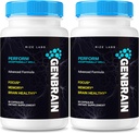 (2 Pack) GenBrain Memory Supplement, GenBrain Extra Strength Brain Support Capsules, GenBrain Advanced Memory Complex, GenBrain Pure All-Natural Pills, Gen Brain Reviews (120 cápsulas)