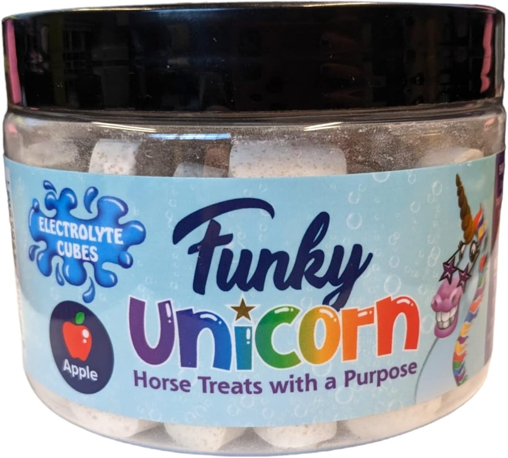 Funky Unicorn Electrolyte Chews Apple 7oz