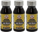 Tintura de yodo decolorada. Primera Ayuda Antiséptica para Raspas Menores, Cortas, Brujas y Quemaduras. 1 fl.oz. Paquete de 3