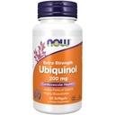 AHORA Suplementos, Ubiquinol 200 mg, Alta Biodisponibilidad (forma activa de CoQ10), 60 Softgels