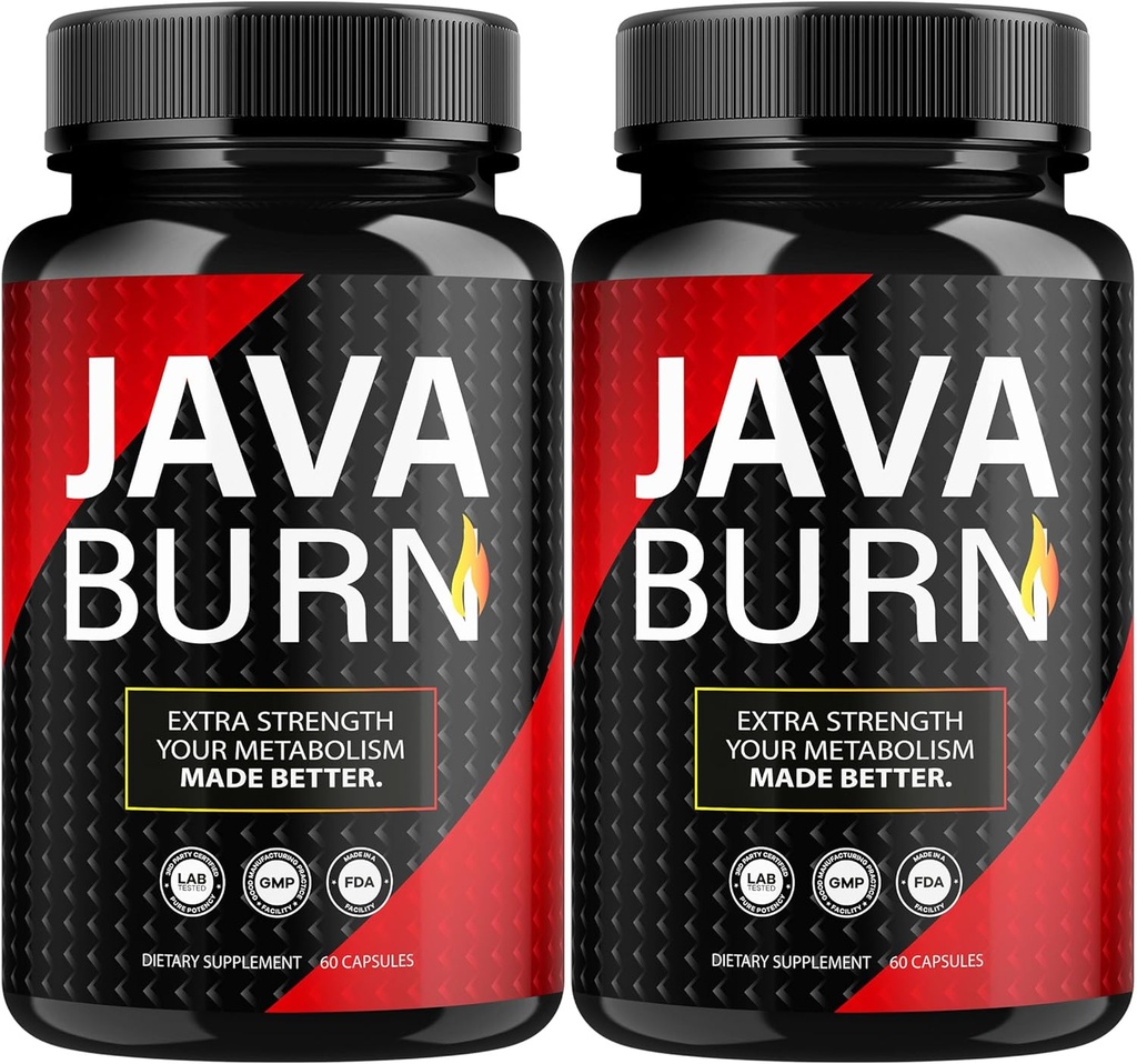 (2 Pack) Java-Burn Capsules, Java-Burn Pills Reseñas, Java-Burn Coffee, Advanced Formula, 120 Pills para 2 Meses