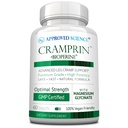 Cramprina de ciencia aprobada - Magnesio de alta absorción, Complejo de vitamina B, BioPerina - 1 mes de suministro - 60 cápsulas - Vegan