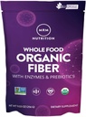 MRM Nutrición Alimento integral Fibra orgánica Silencioso con Enzimas + Prebióticos ← Fibras insolubles + Solubles ← Salud Digestiva + Regularidad TEN 6g Fiber per Serving TEN 32 Serviciones