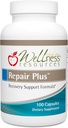 Reparación Plus Destacando TurmiPure Gold Turmeric (Curcumin) con Quercetin y Proteolytic Enzymes Bromelain y Papain. para Reparación, Recuperación, Salud Tisular e Inflamación (100 cápsulas)