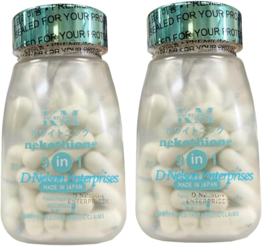 HerSkin 2 Bottles Nekothione 9 in 1 Glutathione by Kath Melendez