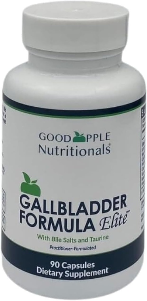 Elite de Fórmula Gallbladder con Saltas Bilas Purificadas Apoyo para la incomodidad abdominal, el gas y la indigestión Silencioso para Gallbladder/No Gallbladder 90 Caps