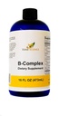 Vitamina B-Complex,Super B Complejo Vitaminas con Vitamina C Liquid, 16 oz - Todas las vitaminas B incluyendo B1, B2, B3, B6, B7, B9, B12, ácido fólico, Niacina, Biotina, Sin alcohol - Herb-Science