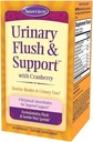 Flush and Support with Cranberry Promueve la Vejiga Saludable & Urinary Tract - 8 Blends de Concentración Botánica a Flush &amp; Soothe - Eliminación Saludable " Detoxificación - 60 cápsulas