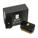 Juego de cepillo de barba de alta gama - Pro Set - Ultimate Brush with Compact Mirror, Boar Bristle Brush, Two Combs, Customizable and Versatile for Men with Different Hair and Beard Textures