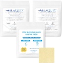 High Performance Stop Bleeding Gauze Pads – 3-Pack (2"x2") ¦ Hemostatic Wound Dressing for Cuts & First Aid Kits ¦ Sterile, Drug-Free, Fast Clotting Pads