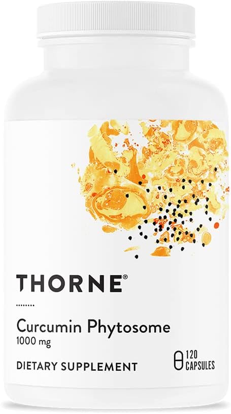 Thorne Research - Meriva-SR - (Contiene Soya) - Curcumin Phytosome Supplement - 120 Capsules (Old Formula)