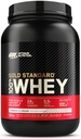 Optimum Nutrition Gold Standard 100% Whey Protein Powder, Cookies &amp; Crema, 2 libras (paquete mayo Vary)
