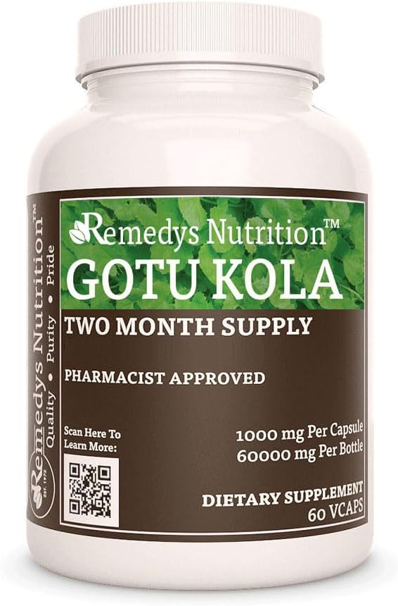 Nutrición de Remedy Gotu Kola (Brahmi)