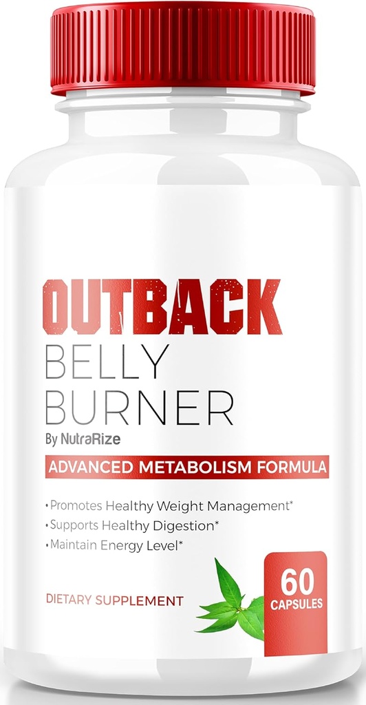 Retrocede las pilas de belices, Premium Out Back Belly Burner Keto Capsules, All Natural Keto Suplemento para apoyar los objetivos de fitness y cuerpo, Official Outback BellyBurner Reseñas (60 cápsulas)