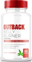 Retrocede las pilas de belices, Premium Out Back Belly Burner Keto Capsules, All Natural Keto Suplemento para apoyar los objetivos de fitness y cuerpo, Official Outback BellyBurner Reseñas (60 cápsulas)