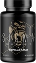 Gorilla Mind Sigma Testosterona Booster - Hecho con Tongkat Ali y Fadogia Agrestis Extracto para soportar el nivel de testosterona superior (120 cápsulas)