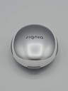Original White/Silver Genuine Signia Hearing Ayuda Caso Protective Storage Caja de Viaje