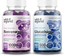 Wild &amp; Organic Resveratrol Gummies &amp; L-Glutathione Gummies