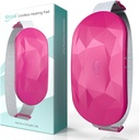 Slimpal Portable Heating Pad for Period Cramps, Electric Cordless Back Belly Waist Heating Pad for Menstrual Cramp Relief, Rechargeable Wearable Heat Belt Gifts for Her Women Girl Wife, Dark Pink