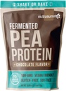 Nutrasumma Pea Protein Powder, Flavor de Chocolate Vegan, 100% Planta Basada, No Dulces Artificiales, No GMO, Sin gluten &amp; Soy Gratis, 2.11 LB