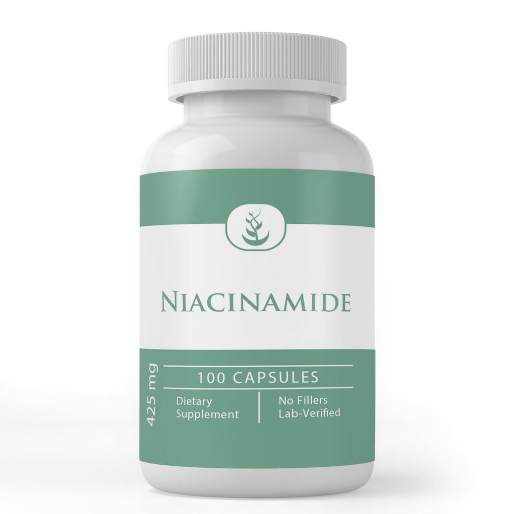Pure Original Ingredients Niacinamide (Vitamin B3), Pure, No Additives Or Fillers, Lab Verified