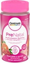 Centrum Gummies multivitamínicas prenatales con DHA y ácido fólico, Berry mixto y sabores naranja - 60 Conde, 30 Day Supply