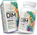 Suplemento Liposomal DIM - 1500 mg Suplemento de DIM de mujeres - Suplementos de estrógeno Contiene vitamina E, Primrose de noche, Cohosh negro, ácidos grasos Omega-3