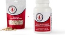 Dairyland American Ginseng Slices 4 oz y Capsules 75 ct Pack of Wisconsin Ginseng – Direct from Farmer to Consumer δ洋