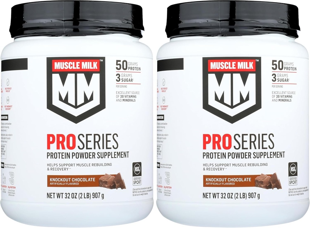 Pro Series 50 Knockout Chocolate, 2 libras (Pack of 2)