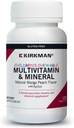 Kirkman - Multivitamínico Chewable para niños &amp; Mineral - 120 Tabletas - Potent Broad-Spectrum Vitamin/Mineral Suplemento - con Xylitol - Natural Mango Peach Flavor