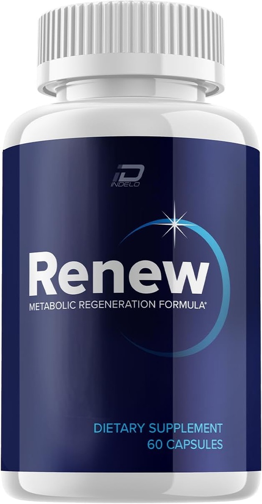 Renovar capsules Suplemento, Renovar la regeneración metabólica Fórmula, Renovar píldoras, Renovar cápsulas Reseñas, Renovar fuerza máxima (60 cápsulas)