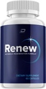 Renovar capsules Suplemento, Renovar la regeneración metabólica Fórmula, Renovar píldoras, Renovar cápsulas Reseñas, Renovar fuerza máxima (60 cápsulas)