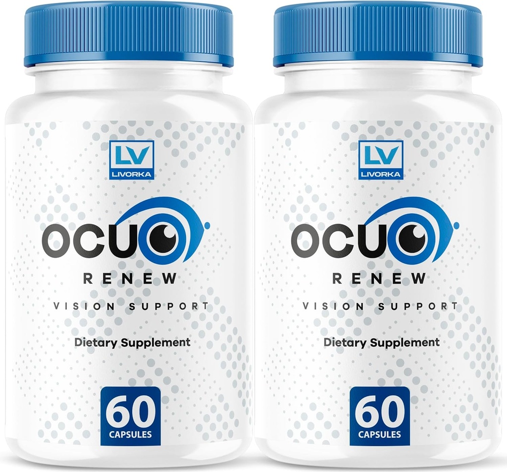 (2 Pack) Ocuo Renew Capsules, OcuRenew Eye Vision All Natural, Ocuo Renew Focus Advanced Formula, OcuoRenew Reseñas 120 cápsulas para 2 meses