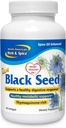 NORTH AMERICAN HERB " SPICE Black Seed Oil 1000 mg - 90 Cuenta - Liver, Gallbladder " Intestinal Function - Heart " Digestive Health - Black Seed Oil, Oregano Oil, Fennel - Non-GMO - 45 Servings