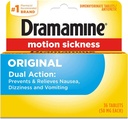 Dramamina 50mg Tablets-36 ct por Dramamine