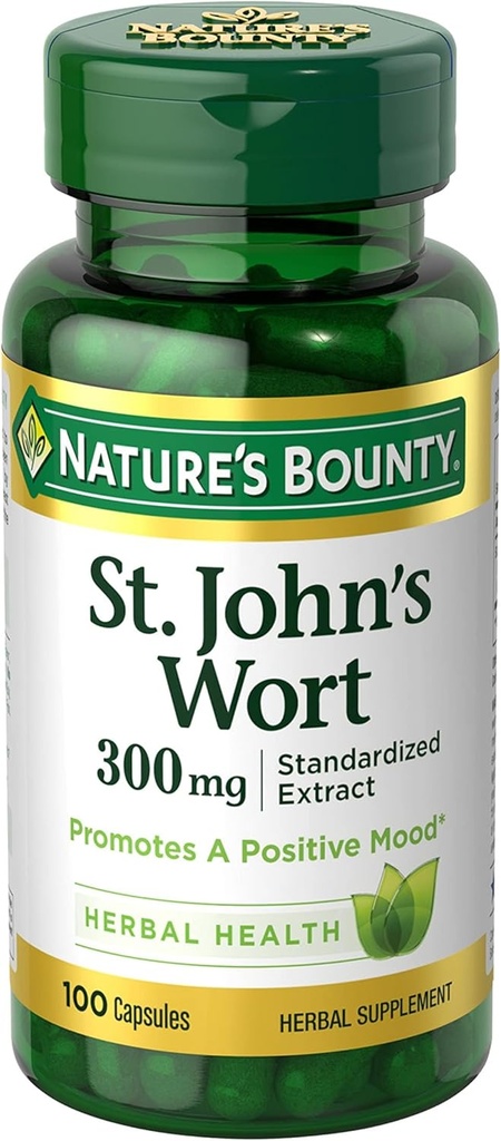 Bounty St. John's Wort 300 mg Caps, 100 ct