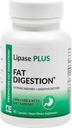 Lipase Plus - Digestive Enzyme Formula, Fatty Food Digestion, Omega Fatty Acid Absorption