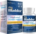 MyBladder Support Formula by Purity Products - Promotes Normal Bladder Control, Strength, Tone & Urinary Tract Health - For Men and Women - Clinically Studied 840mg Patented Blend - 60 Veg Caps (1)