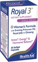 HealthAid Royal 3, con aceite de Primrose Evening, Royal Jelly, Ginseng, Once Daily, 30 cápsulas