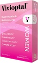 Mujeres Vivioptales, 30 cápsulas, CoQ10 &amp; Omega-3, Multivitamina &amp; Multimineral, Gluten Free, German Formula